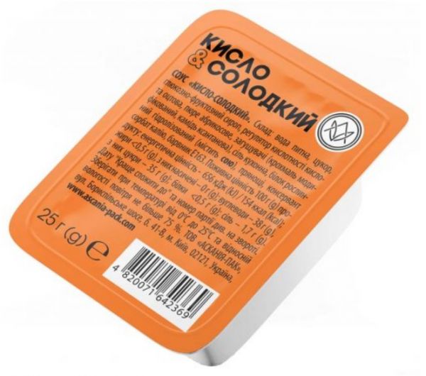 Соус порційний Кисло-солодкий 25 г