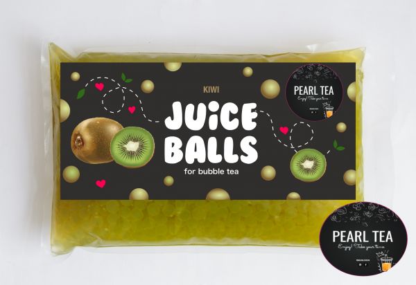 Bubble Tea Соковиті кульки зі смаком Ківі 1,8 кг