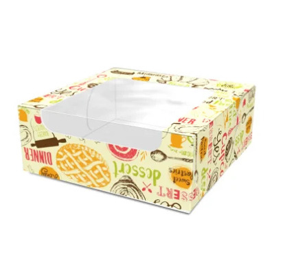 Картонна коробка для солодощів Міді світла