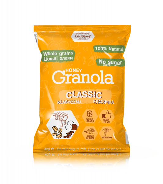 Гранола O&H Класична саше 40г