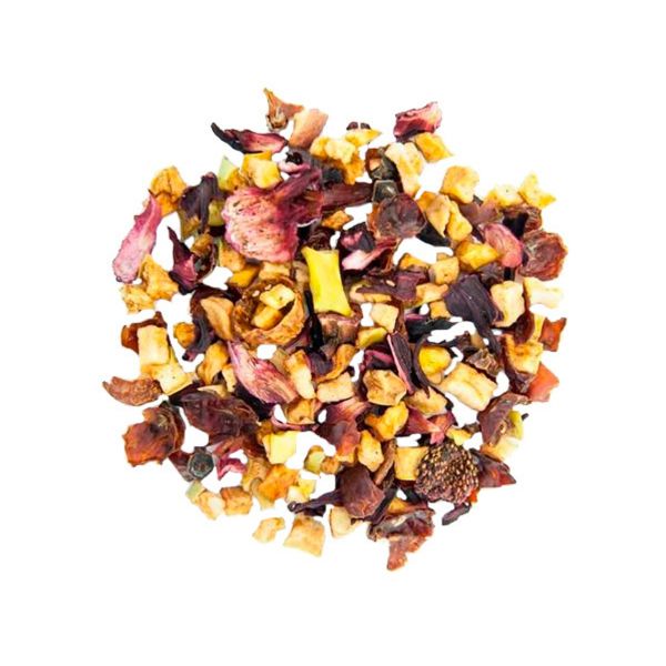 Чай фруктовий розсипний TEAHOUSE №602 Полуничний зефір 250 г