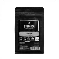 Кава зернова FABRIKA Decaff 250г 100% Arabica без кофеїну