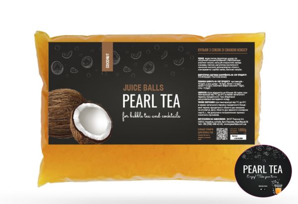 Bubble Tea Соковиті кульки зі смаком Кокосу 1,8 кг