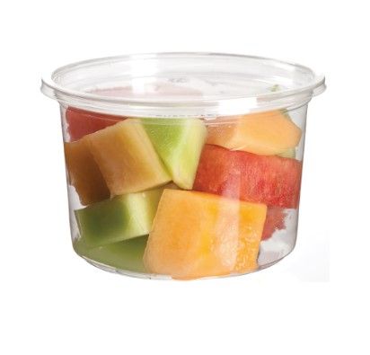 Контейнер круглий з PLA 470 мл без кришки