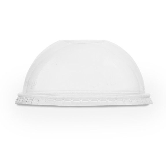 Кришка-купол з PLA h=44 мм d=96 мм з отвором для трубочки