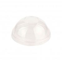 Кришка пластикова на РЕТ PACCOR купол без отвору 50 шт