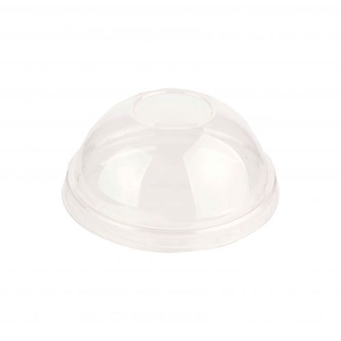 Кришка пластикова на РЕТ PACCOR купол без отвору 50 шт