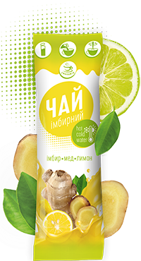Концентрат чаю Смакуйте імбир з медом та лаймом 40 г