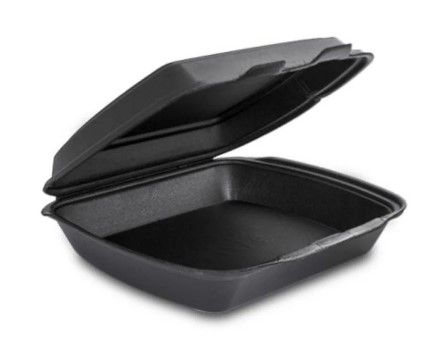 Ланч-бокс HP-1 240*210*70 мм односекційний ЧОРНИЙ