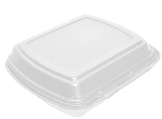 Ланч-бокс НР-3 240*210*70 мм 3-х секційний БІЛИЙ