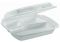 Ланч-бокс НР-3 240*210*70 мм 3-х секційний БІЛИЙ