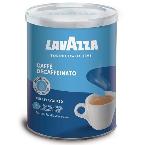 Кава мелена LAVAZZA Decaffinato 30/70 без кофеїну 250 г банка