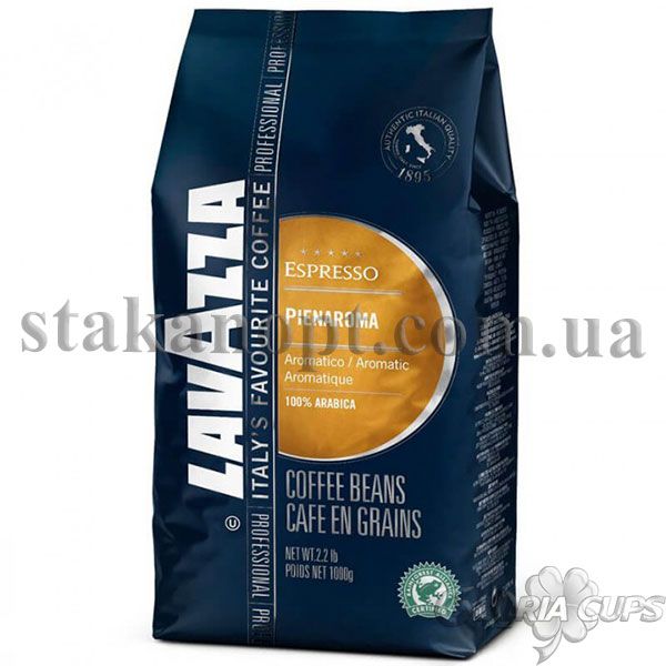 Кава в зернах LAVAZZA Pienaroma 100% Arabica Original 1 кг