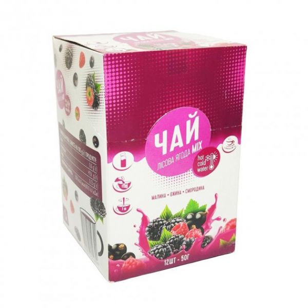 Концентрат чаю Смакуйте лісова ягода 50 г