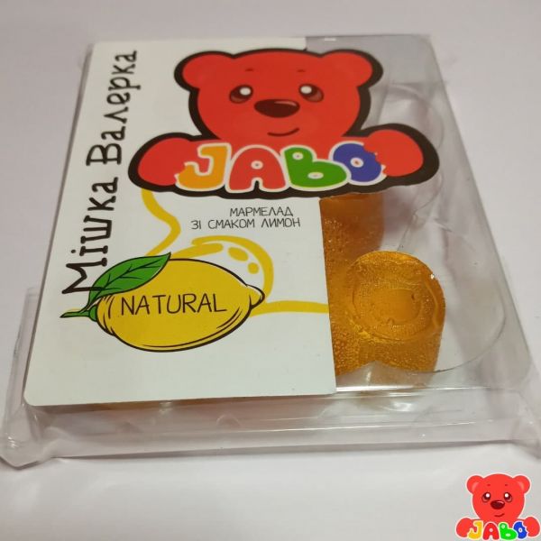 Мармелад Ведмедик зі смаком лимона 100 г