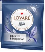 Чай чорний пакетований LOVARE Earl Grey 50 шт