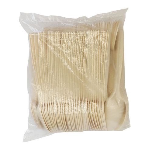 Ложка столова одноразова з кукурудзяного крохмалю 17,7 см 100 шт