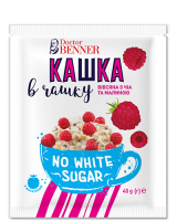Каша вівсяна з Чіа та малиною Doctor BENNER 40г