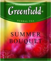 Чай фруктовий пакетований Greenfield Summer Bouget 100 шт Малина