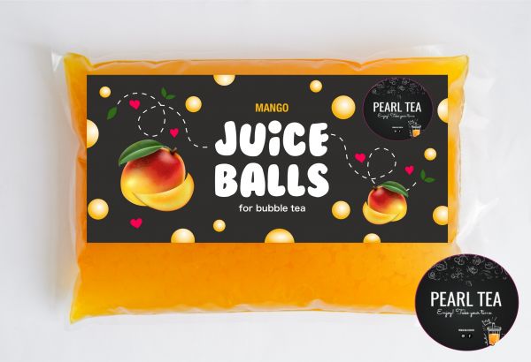 Bubble Tea Соковиті кульки зі смаком Манго 1,8 кг