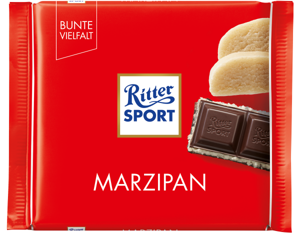 Шоколад RITTER SPORT Marzipan Марцепан 100 г