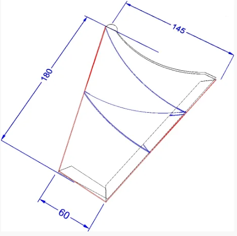Картонна упаковка для млинців Максі світла