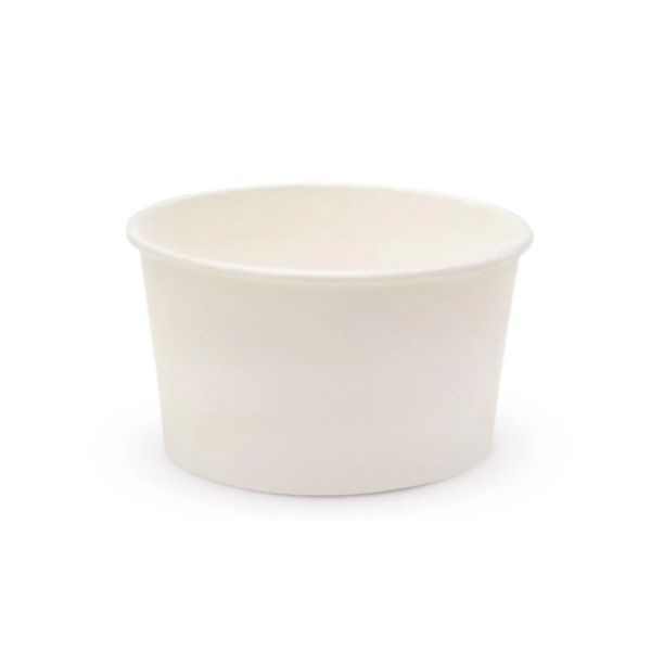 Морожениця паперова D-75 мм 125 мл біла