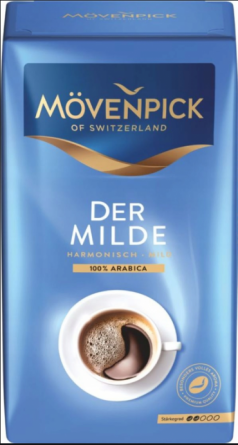 Кава мелена MOVENPICK Der Milde 100% Arabica 500 г