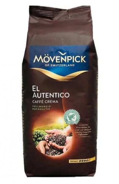 Кава в зернах MOVENPICK EL Autenthentico 1 кг
