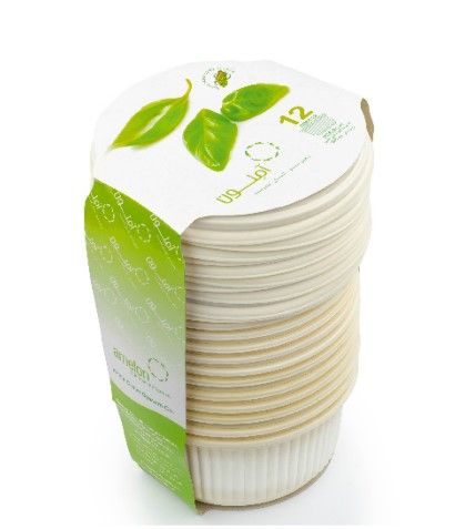 Набір салатниць 300 мл d=105 мм з кришками 12+12 шт з PSM