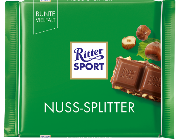 Шоколад RITTER SPORT Nuss-Splitter Лісовий горіх 100 г