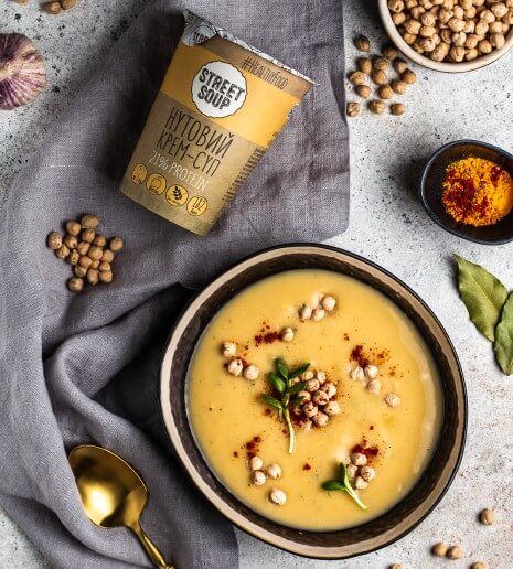 Крем-суп Street Soup Нутовий 50г стакан