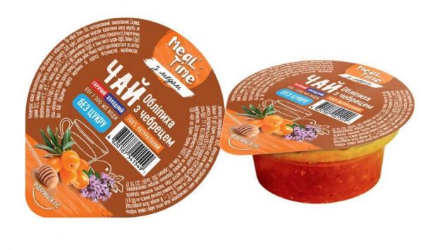 Концентрат чаю Meal Time обліпиха з чебрецем та медом БЕЗ ЦУКРУ 60 г