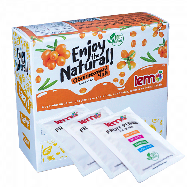 Концентрат для лимонаду та чаю LEMO Обліпиха 45 г