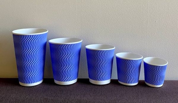 Гофростакан Ripple 270 мл лавандовий