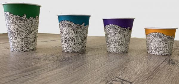 Стакан паперовий 250 мл ANTISTRESS