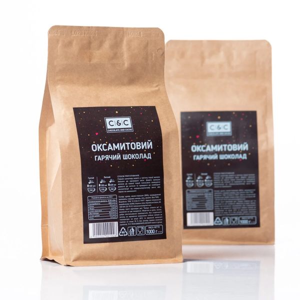 Шоколад C&C Оксамитовий 30 % 1 кг