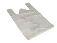  Пакеты майка 30*50 20 мкм Белые плотные 100 шт