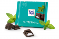 Шоколад RITTER SPORT Pfefferminz М'ята 100 г