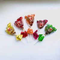 Льодяник Півник в асортименті (полуниця, вишня, яблуко, лимон, малина, апельсин) 18г/30шт