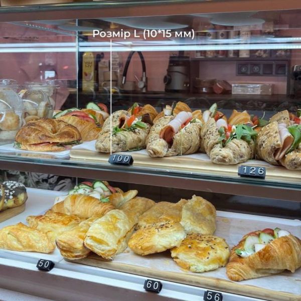 Набір пластикових цінників з цифрами 100 шт 10*15 мм розмір L