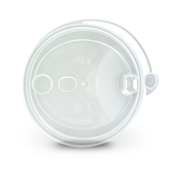 Кришка А 80 прозора з клапаном