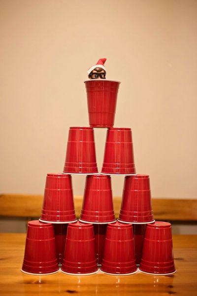 Стакан пластиковий РS 400+ мл 50шт червоний HUHTAMAKI