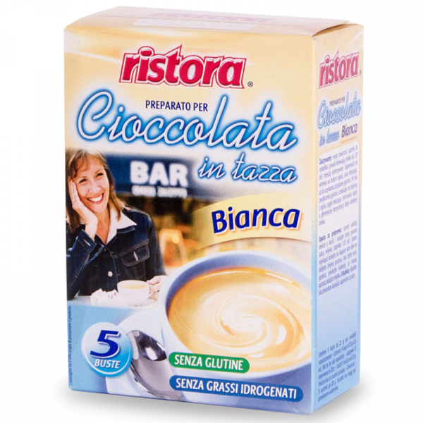 Шоколад RISTORA білий 25 г 5 шт порційний