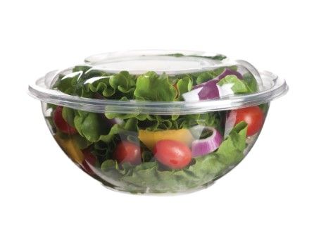 Салатниця з PLA 710 мл з кришкою 50шт