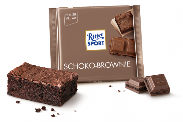 Шоколад RITTER SPORT Schoko-Brownie Шоколадний Брауні 100 г