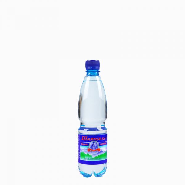 Мінерально-лікувальна вода газована насичена кремнієм Шаянська 0.5 л