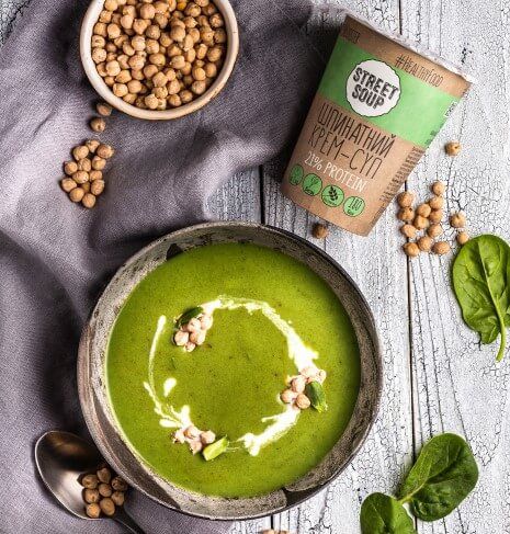 Крем-суп Street Soup Шпинатовий 50 г стакан