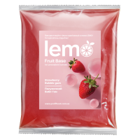 Концентрат для лимонаду та чаю LEMO Полуничний Бабл Гам 1 кг