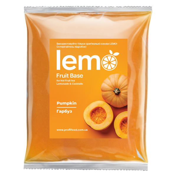Концентрат для лимонаду та чаю LEMO Гарбуз 1 кг